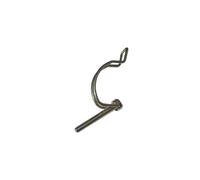 Fiamma Carry Bike Mounting Hook Folding Mechanism Silver Plastic Rear Rack