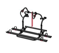 Fiamma Rear Carrier Bike PRO C, Motorhome Compatible, Deep Black, 63 x 40 x 128 cm, 9 kg, for 2 Bikes, 60 kg Load Capacity, Rear Mount