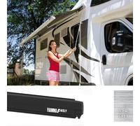 Fiamma Deep Black F45L 450 Awning with Royal Grey Fabric (06533-01R)