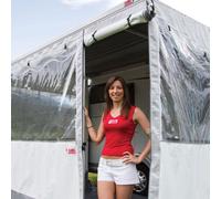 FIAMMA AWNING DOOR POLE 158-230cm ADJUSTABLE FITS PRIVACY ROOM CARAVANSTOR LIGHT