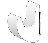 Fiamma 03922-01G Drip Stop 75 Grey Mini Gutter