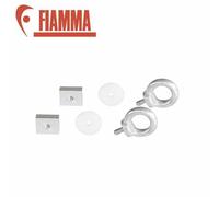 Fiamma 2pc Garage Bar Eye Eyelets Kit Securing Loops Motorhome 98656-494,5.1cm x 9.8cm x 3.3cm