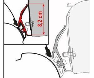 Fiamma F35/45S Rainguard Kit California 2M 98655-663