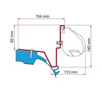Awning Adapter Bracket Kit Fiamma F35 for Campervan Mercedes Vito Jules Verne