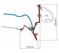 Fiamma F35 Awning Adapter Brackets for V Class Marco Polo after 2014