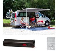 Fiamma Awning F35 Pro 250 Deep Black Case Royal Grey Fabric Campervan Caravan