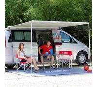 Fiamma F35 Pro 180 Awning - Titanium Case & Royal Blue Canopy
