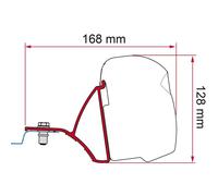 Fiamma F43 Kit for Trafic, Vivaro, NV300 & Talento >15 Deep Black