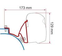 Fiamma F43 Van Awning Brackets for the VW California T5 T6 and T6.1
