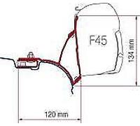 Fiamma F45 Adapter Kit Vw T5 Transporter Multivan 98655-647