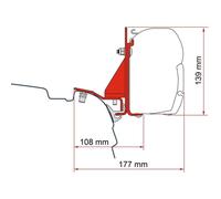 Fiamma F45 fpr Kit VW T5/T6 Reimo Rail Bracket: Easy to Fit, Durable & Reliable