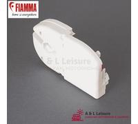 Fiamma F45 Plus L 400 - 550cm Left-Hand End Cap - White - 98655-956