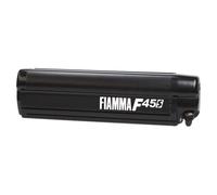 Fiamma Winch Awning F45S Manual Wind Out 260 Deep Black Case Royal Grey Fabric
