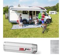 Fiamma F45 S Winch Awning Wind Out 260 Titanium Case Royal Grey Fabric 06290H01R