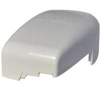 Fiamma F45Ti left hand outer end cap in polar white (98655-147)