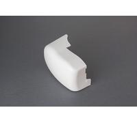 Fiamma F45i Left Hand End Cap Cover - Polar White Motorhome Awning (98655-014)