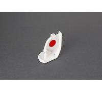 Fiamma F45i Left Hand Pelmet Awning End Cap in White (05139-01-)