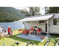 Fiamma Awning F45 L Winch Wind Out 550 Titanium Case Royal Grey Fabric Caravan