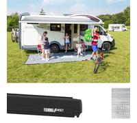 Fiamma F45s 325 Awning in Deep Black - Royal Grey