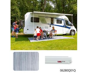 Fiamma F45S 425cm Awning Polar White Case Royal Blue Fabric Motorhome Caravan