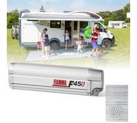 Fiamma F45S 425cm Awning Roll Out Sun Titanium Case, Royal Grey Fabric InUK