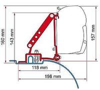 Fiamma F45S Adapter Kit Fiat Ducato After 06/2006 98655-755