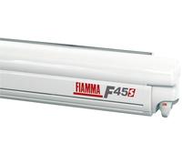 Fiamma Awning F45S Winch Wind Out 400 Polar White Case Royal Grey Fabric Caravan