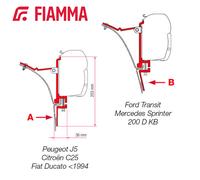 Fiamma Van Awning Installation Kit Brackets Motorhome Peugeot Citroen Fiat Ford