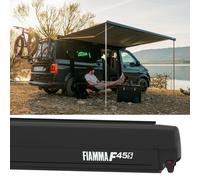 Fiamma F45S Awning Deep Black Case Grey Fabric Wind Out Roll Out Canopy
