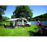 Fiamma F45 S Winch Awning Wind Out 400 Titanium Case Royal Grey Fabric 06290C01R