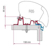 Fiamma F65 F80 Awning Mounting Adapter Brackets for Hobby Excellent Caravan