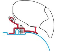 Fiamma F65 F80 Awning Mounting Adapter High Profile Brackets Ducato Boxer Jumper