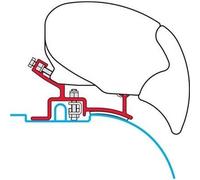 Fiamma Motorhome F80/F65 Awning Adapter Kit For Fiat Ducato <06/2006 - 98655-373