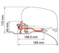 Fiamma F80/F65 Adapter Ducato H2 - L4 >06 98655Z148