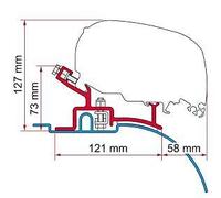 Fiamma F80/F65 Adapter Kit Fiat Ducato < 06/2006 98655-373