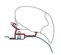 FIAMMA F65 F80 DUCATO JUMPER BOXER HIGH ROOF SUPER LONGVAN AWNING BRACKET KIT