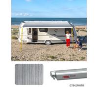 Fiamma F80L 600 Awning Titanium Case Royal Grey Fabric Caravan Motorhome Shade