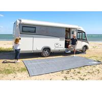 Fiamma F80L Awning 450 Polar White Case Royal Blue Fabric Motorhome Caravan 4.5m