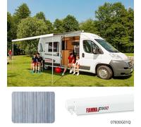 Fiamma F80s 450 Awning Polar White Case Royal Blue Fabric Motorhome Caravan Van