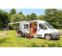 Fiamma Awning F80S 425 Titanium Case Royal Grey Fabric Motorhome Boxer Van