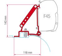 Fiamma Fitting Brackets Kit for F45 to Ducato/Jumper/Boxer High Roof aft 06/2006