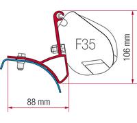 Fiamma Fitting Brackets Renault Trafic, Opel Vivaro, Nissan Primastar