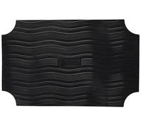 Fiamma Black 25 x 40 cm Step Mat for 150kg Fiamma Single Step