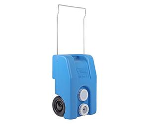 Fiamma Fresh water rolling tank 23 litres, extendible handle, blue, 33 x 50/100 x 25 cm