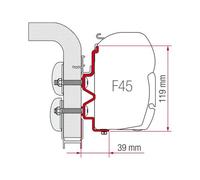 Fiamma 450cm Adapter Bracket Hymer Camp for F45 F70 Awning Mounting 98655-275