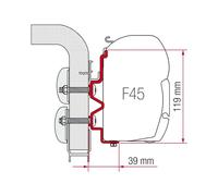 Fiamma 450cm Adapter Bracket Hymer Camp for F45 F70 Awning Mounting 98655-275
