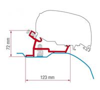Fiamma F80 F65 Awning Adapter Brackets for Ducato H2 Citroen H2 Boxer H2