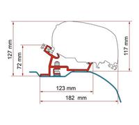 Fiamma Kit Ducato From 2006 (F80/f65) Db Lhd/rhd For Caravans And Motorhomes