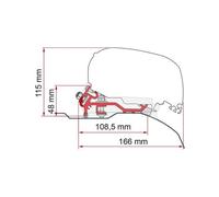 Fiamma Kit Ducato (H2/l2/l3) From 2006 Db Lhd/rhd For Caravans And Motorhomes