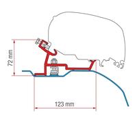 Fiamma Kit Ducato/Jumper/Boxer (H2-L2 & L3) 2006 On - F65S Bracket Spare